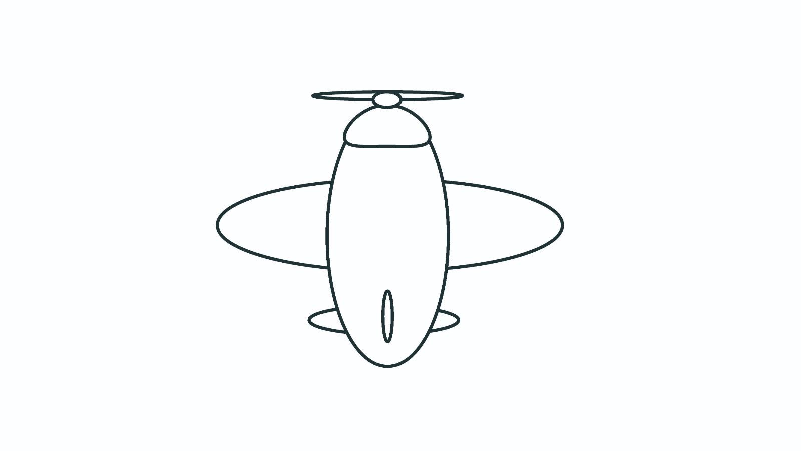 航天飞机简笔画怎么画 航天飞机简笔画简单