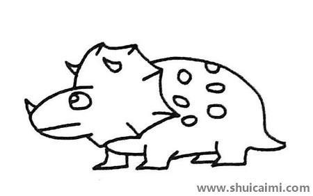 恐龙儿童简笔画