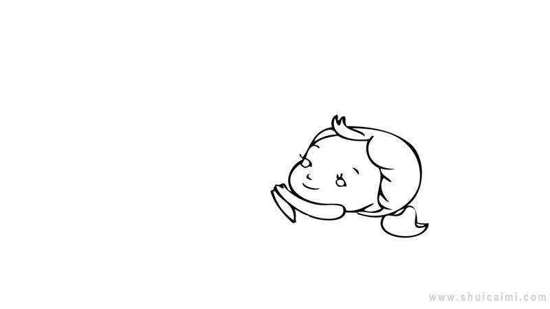 放风筝简笔画怎么画 放风筝简笔画顺序