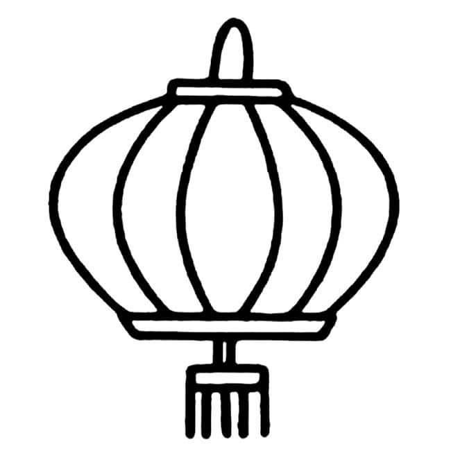 灯笼简笔画 灯笼简笔画儿童画