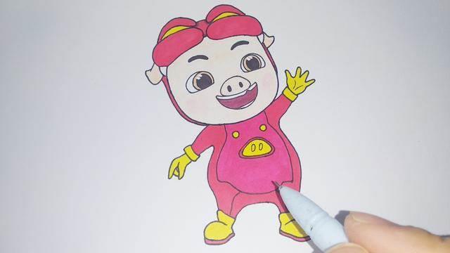 猪猪侠简笔画 猪猪侠简笔画图片