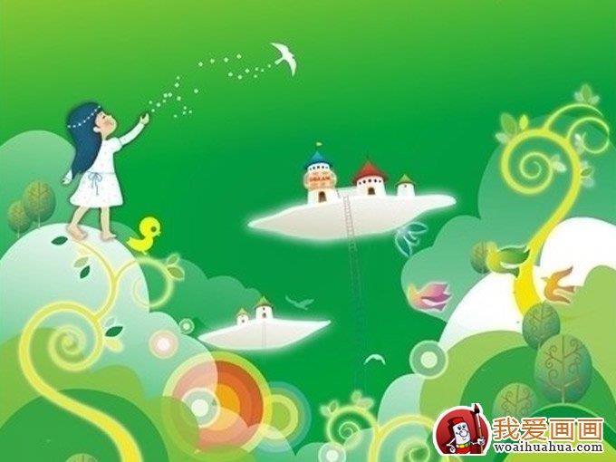 幼儿园,幼儿园墙壁装饰5P简笔画怎么画 幼儿园,幼儿园墙壁装饰5P简笔画好看