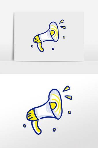 喇叭的简笔画图片大全 喇叭的简笔画图片大全可爱