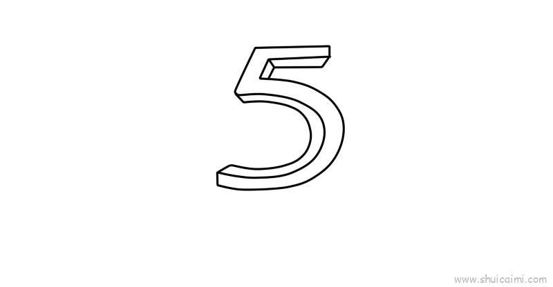 数字儿童画怎么画 数字简笔画好看