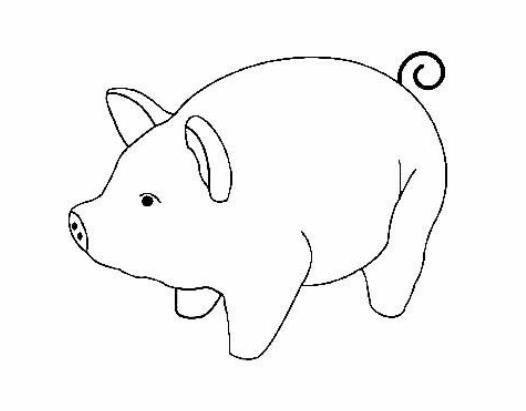 小猪简笔画 小猪简笔画简单又漂亮