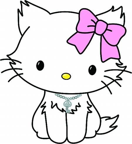 猫 简笔画 猫简笔画彩色