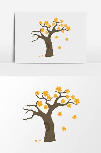 秋天的树简笔画图片大全 秋天的树简笔画图片大全大图