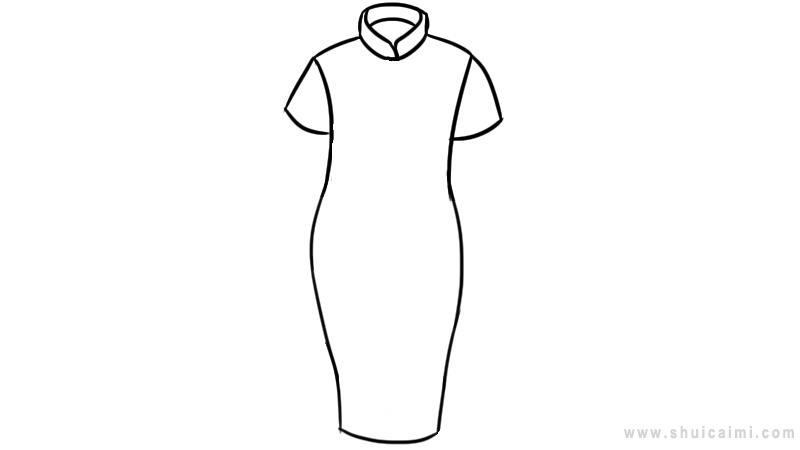 旗袍简笔画怎么画 旗袍简笔画简单