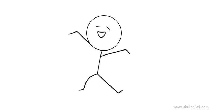 火柴人表白儿童画怎么画 火柴人表白简笔画画法