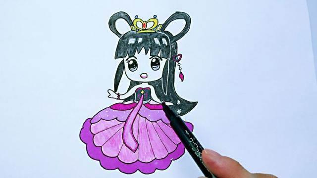 叶罗丽七个仙子简笔画 叶罗丽七个仙子简笔画冰公主