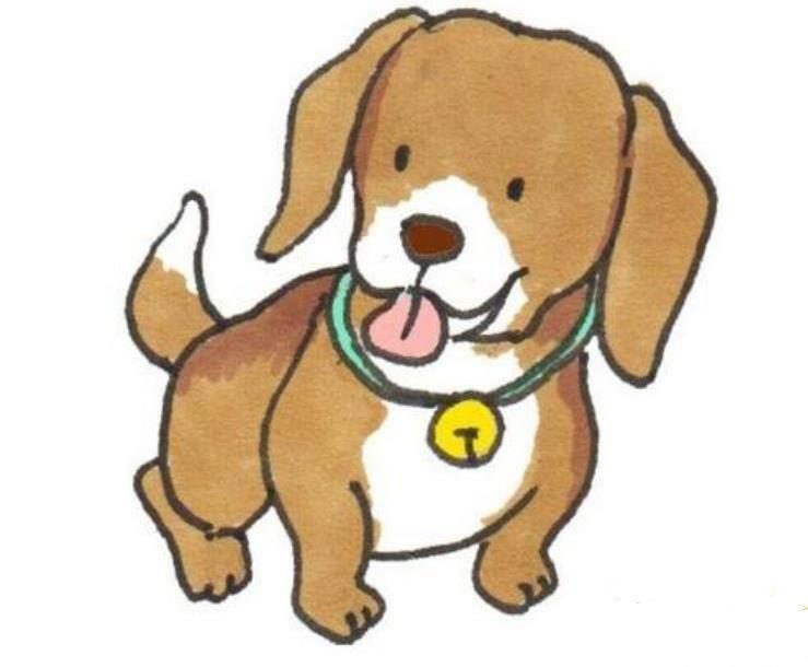 狗怎么画简笔画图片大全 狗怎么画简笔画