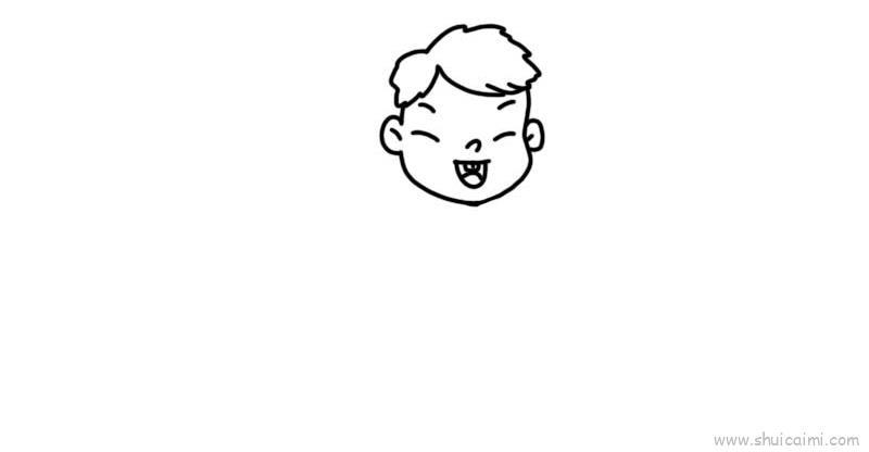 新年儿童画怎么画 新年简笔画步骤