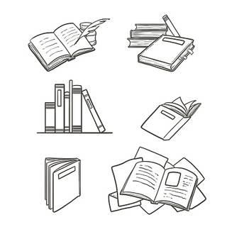 简笔画书 简笔画书本的画法