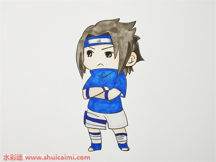 佐助怎么画 佐助简笔画画法