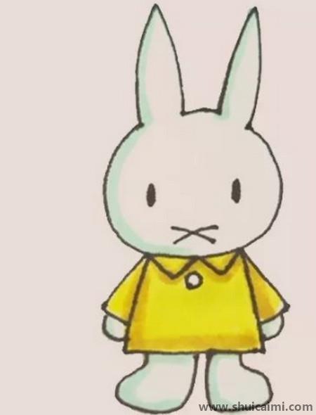 米菲兔儿童简笔画