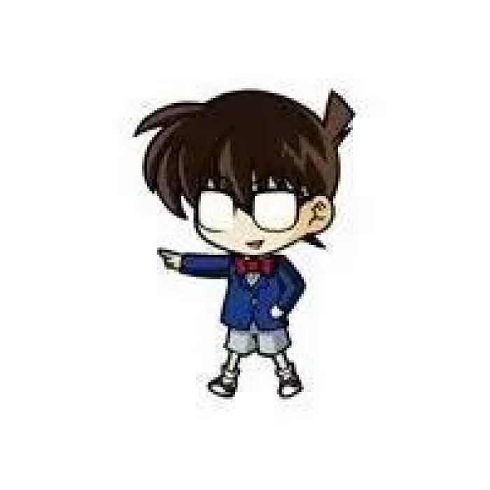 柯南的简笔画q版 名侦探柯南简笔画