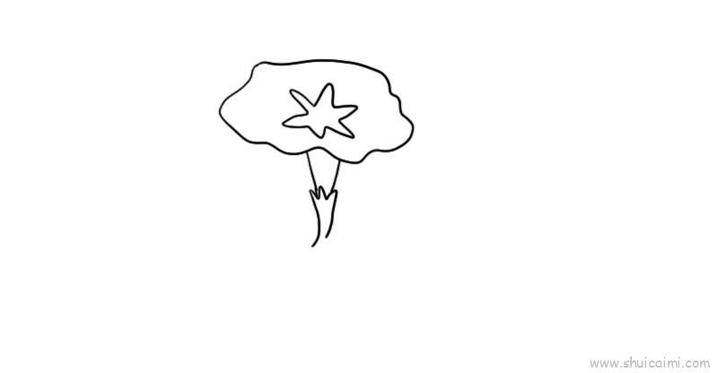 牵牛花教程儿童画怎么画 牵牛花教程简笔画图片
