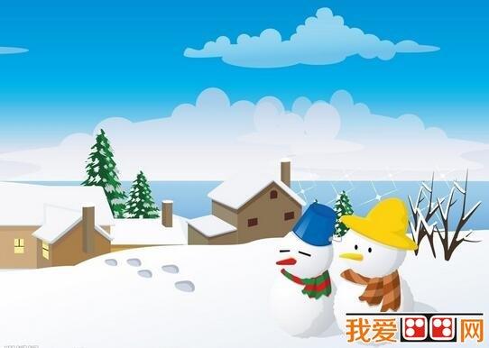 冬天卡通房子图片欣赏简笔画怎么画 冬天卡通房子图片欣赏简笔画简单