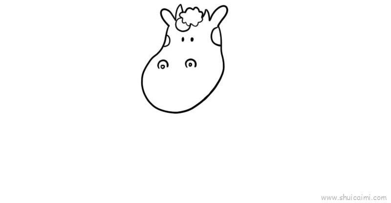 奶牛儿童画怎么画 奶牛简笔画好看