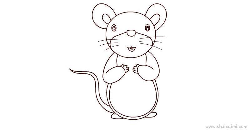 仓鼠教程儿童画怎么画 仓鼠教程简笔画顺序