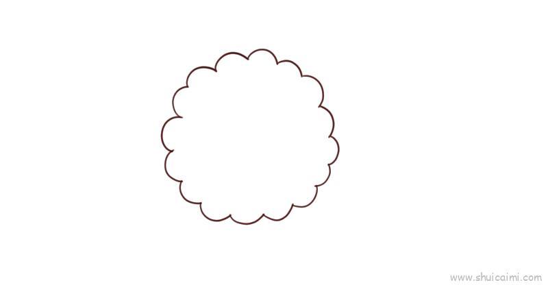 月饼儿童画怎么画 月饼简笔画步骤