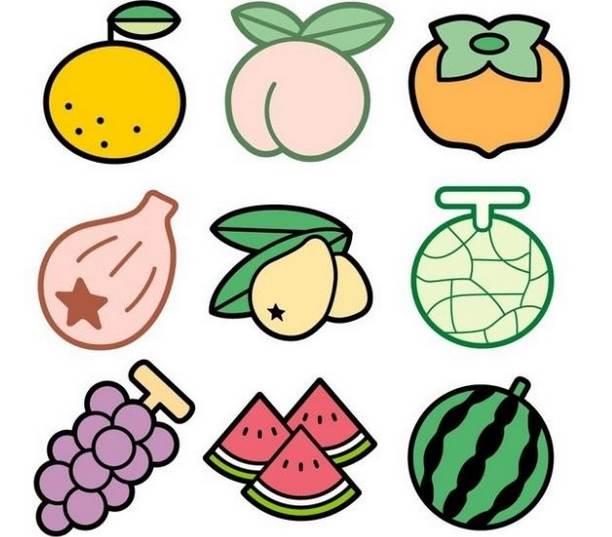 水果简笔画图片大全大图 各种水果简笔画图片大全大图