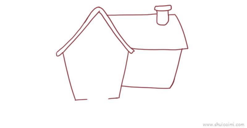 房屋儿童画怎么画 房屋简笔画好看
