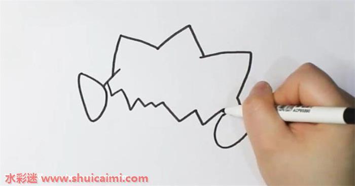 波克比怎么画 波克比简笔画画法