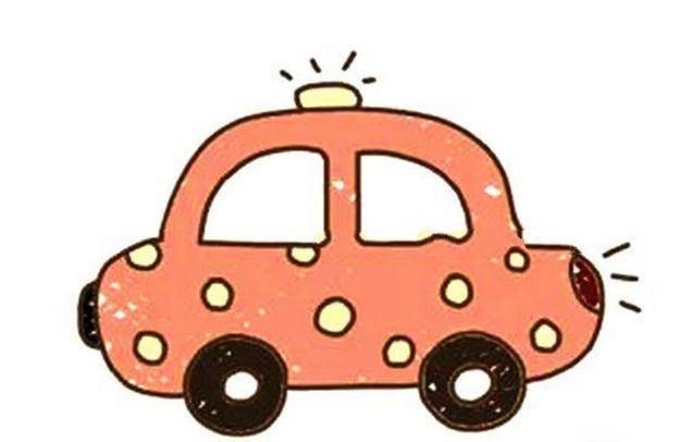 车简笔画 车简笔画图片大全