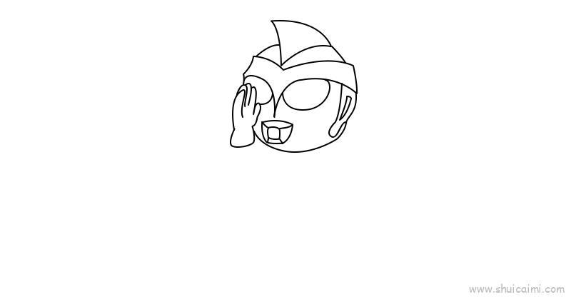 奥特曼儿童画怎么画 奥特曼简笔画图片