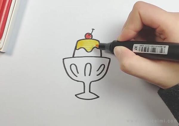 蛋糕简笔画怎么画 蛋糕简笔画好看