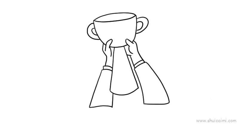 奖杯儿童画怎么画 奖杯简笔画图片大全