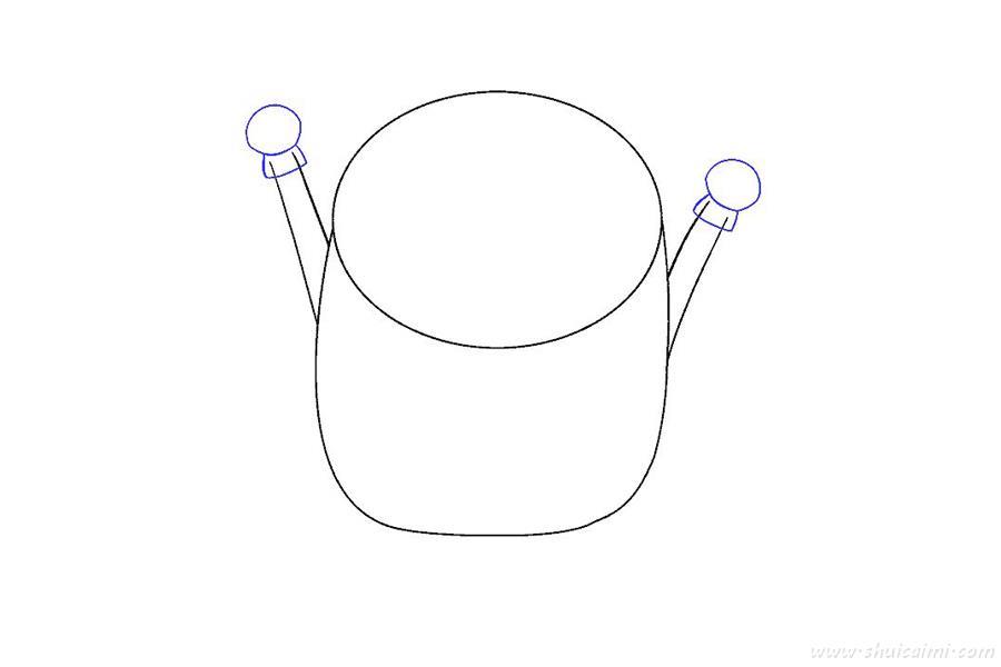 小黄人鲍勃怎么画 小黄人鲍勃简笔画步骤