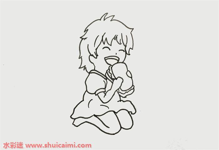 宗介波妞怎么画 宗介波妞简笔画简单好看