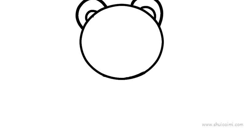 熊儿童画怎么画 熊简笔画画法
