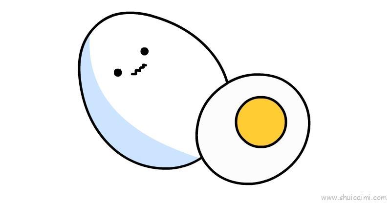 端午节咸鸭蛋儿童画怎么画 端午节咸鸭蛋简笔画步骤