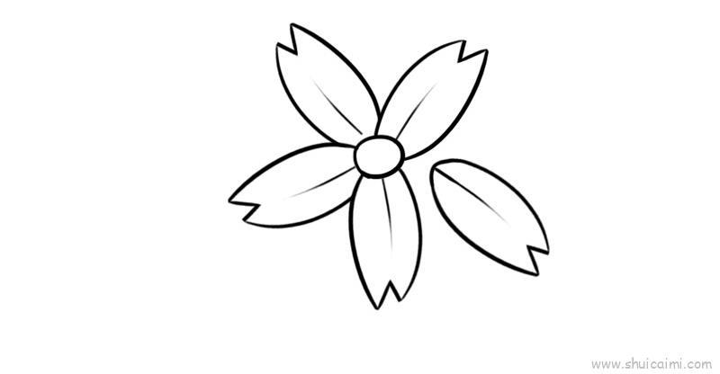 花瓣儿童画怎么画 花瓣简笔画好看
