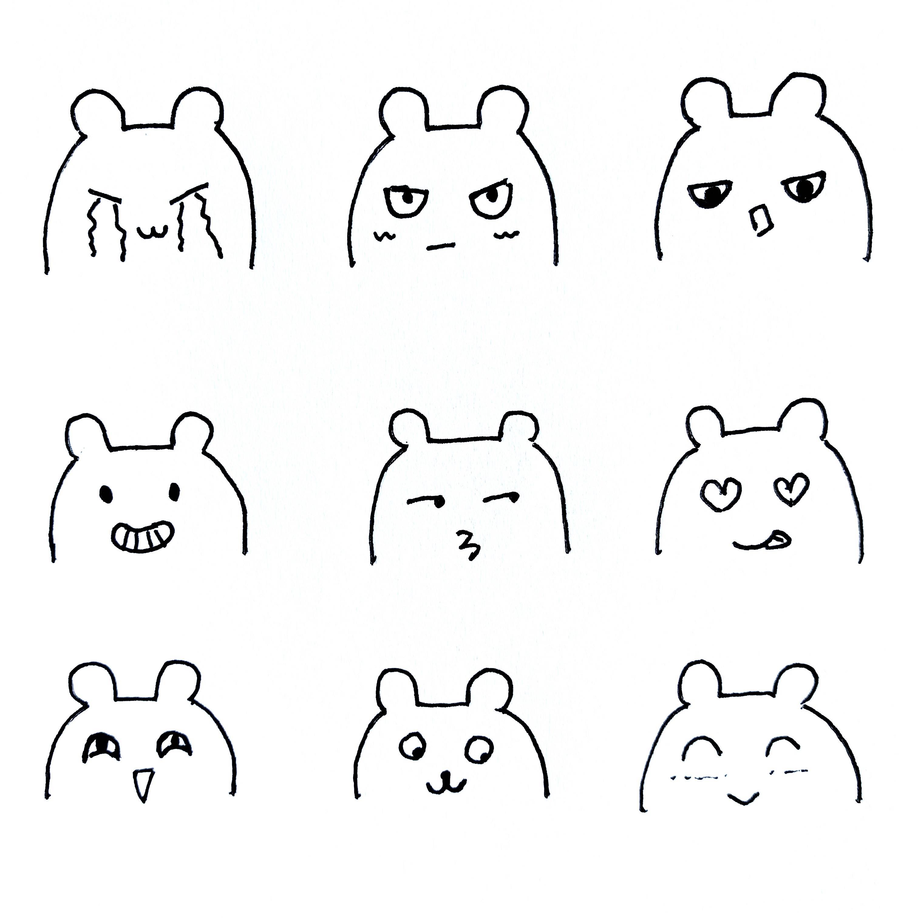 好看的简笔画 好看的简笔画手绘图案