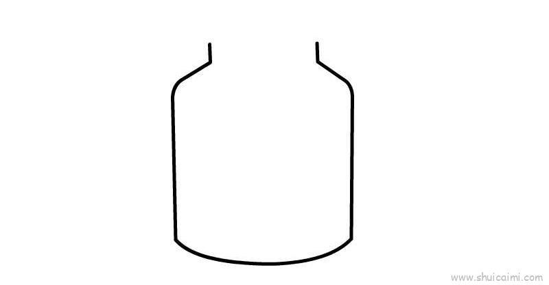 玻璃瓶儿童画怎么画 玻璃瓶简笔画图片大全