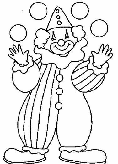 小丑简笔画 小丑简笔画可爱