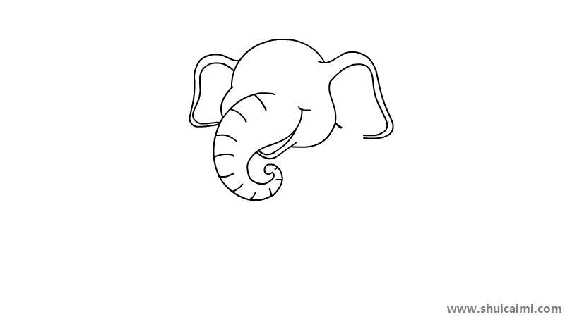 大象简笔画怎么画 大象简笔画好看