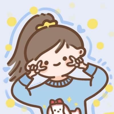 可爱人物简笔画 可爱人物简笔画卡通呆萌女孩