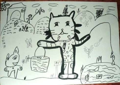 画猫的简笔画 怎么画猫的简笔画