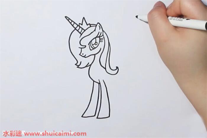 月亮公主怎么画 月亮公主简笔画简单易画