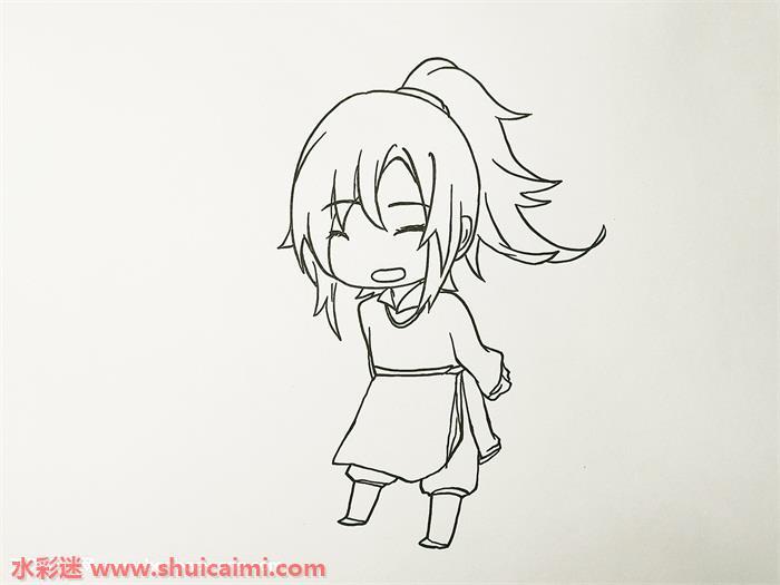 花城q版怎么画 花城q版简笔画简单好看