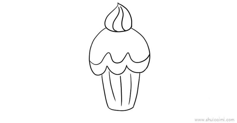 冰淇淋儿童画怎么画 冰淇淋简笔画好看