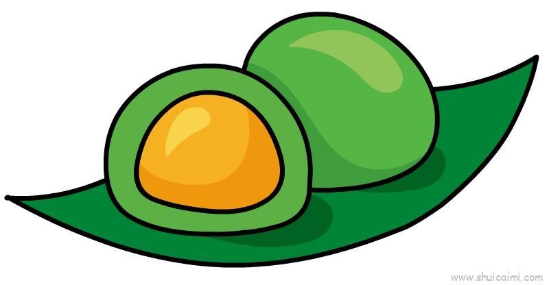 寒食节绿色健康儿童画怎么画 寒食节绿色健康简笔画图片