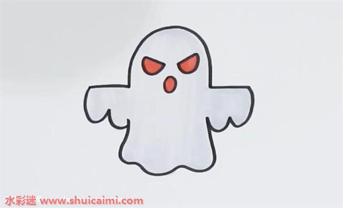 恐怖鬼怎么画 恐怖鬼简笔画简单好看