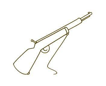 枪简笔画 枪简笔画儿童画