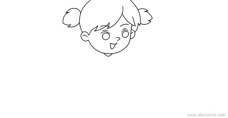 预防肺炎儿童画怎么画 预防肺炎简笔画图片